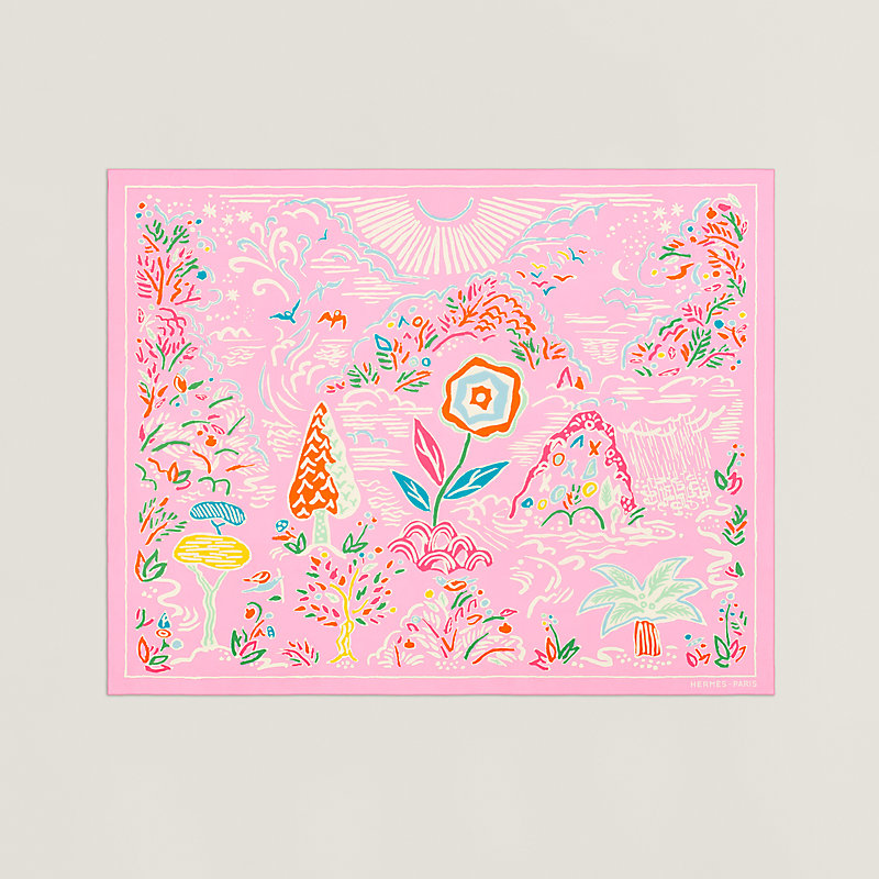 パレオ 《イゾラ・プリマヴェーラ》 - グリーン | Hermès - エルメス